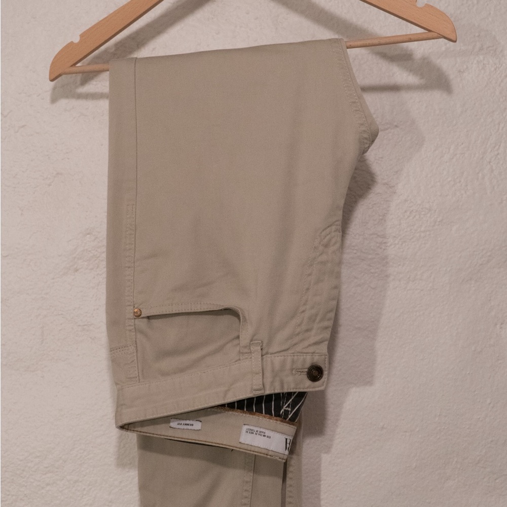 Zara Skinny Fit Khaki Pants
